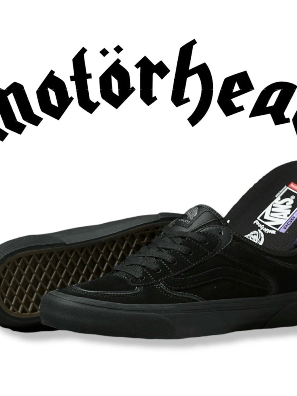 Vans Motörhead Rowley sneaker, Men’s 7
